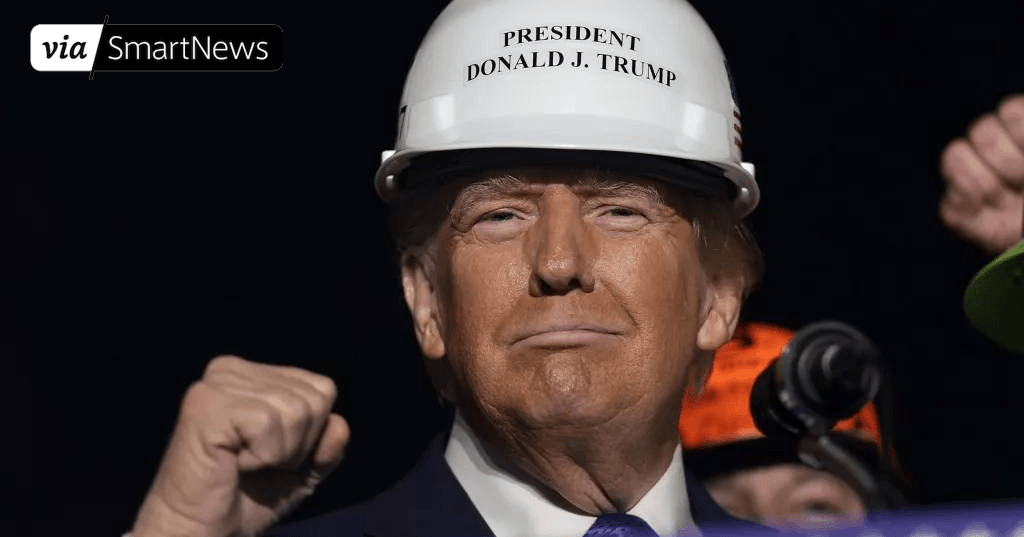 pblefty3's tweet card. Back in April, President Donald Trump touted his aggressive tariff policy as a catalyst for the reshoringof manufacturing jobs. Eight months late...