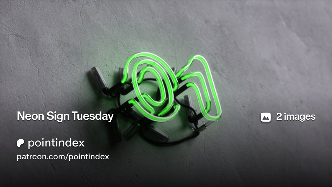 _pointindex's tweet card. Get more from pointindex on Patreon