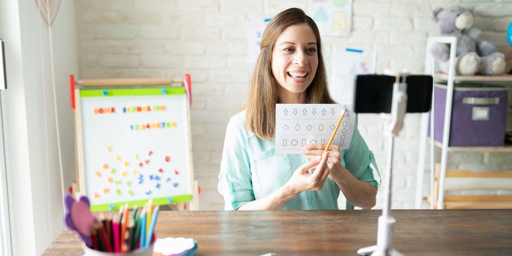 NearLifeTech's tweet card. More teachers are flocking to virtual schools, citing better work-life balance, improved safety and more time for creativity as driving forces.