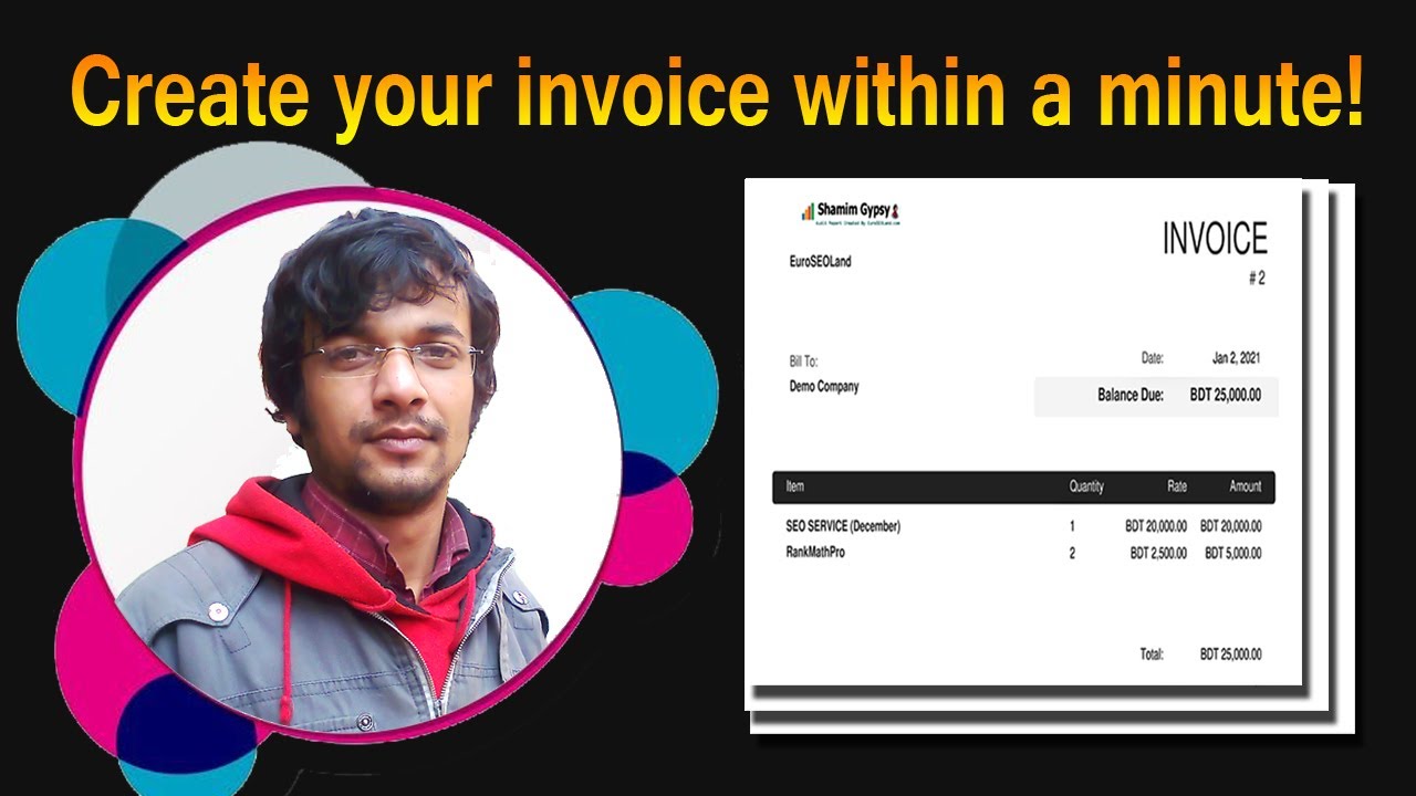 shamimgypsy's tweet card. Free Online Invoice Generator: Create your invoice within a minute