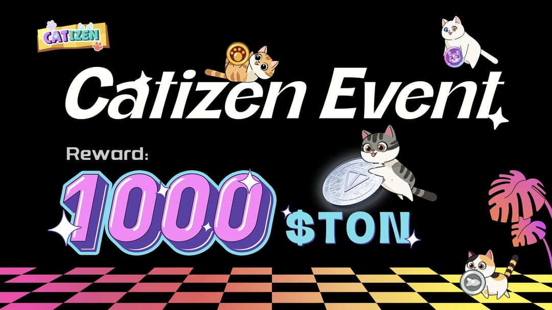 compufreq's tweet card. 😻 Catizen Event 😻 Catizens, Аre you ready to win some cool prizes? 🏆PRIZE POOL🏆 💝 100 random winners Share 1000 $TON💎 ⚠️ Notes Follow the instruction to earn points. The more points you get,...