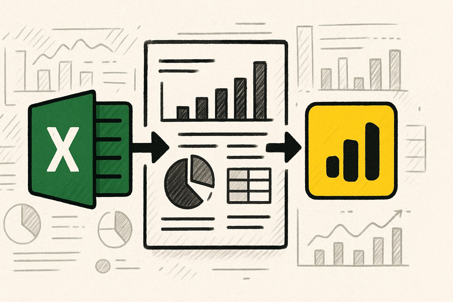 ExcelDemy's tweet card. In this tutorial, we show how to use Power BI DAX measures to enhance Excel reports.