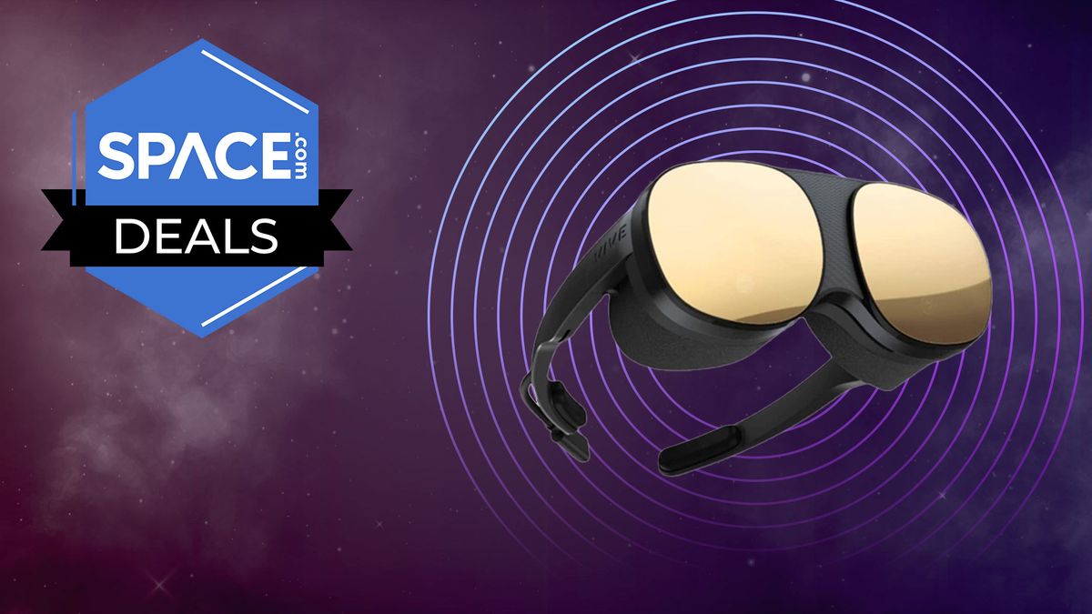 spacepathshala's tweet card. The HTC Vive Flow is now $200 off and the perfect VR headset deal for beginners and those seeking light entertainment ahead of Father's Day and Prime Day.