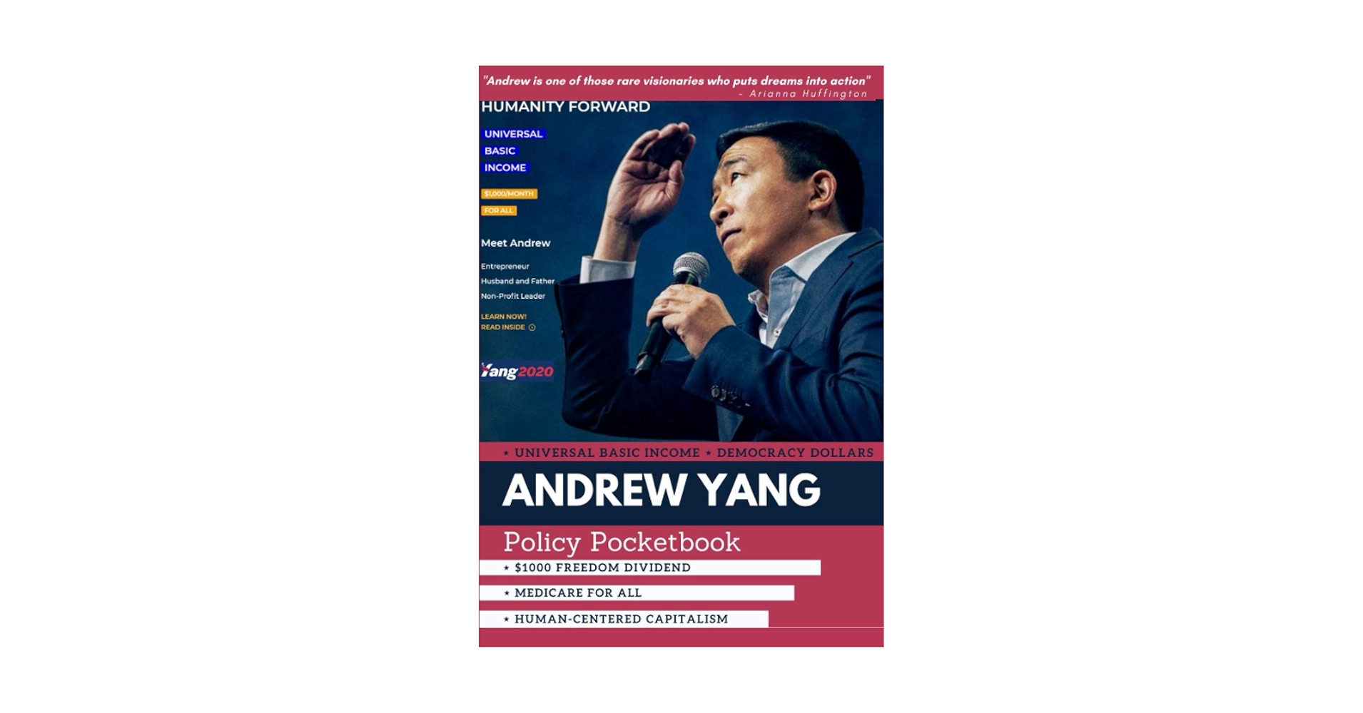 AndrewYang2022's tweet card.