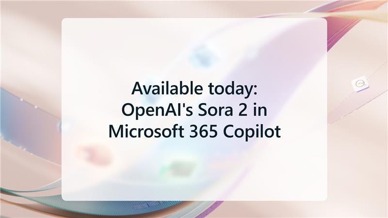 vladcatrinescu's tweet card. Generate videos directly with Microsoft 365 Copilot with admin controls and data protection in place!  