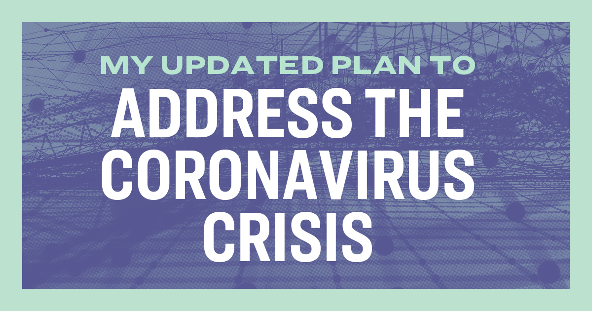 ewarren's tweet card. The actions taken by the Trump administration fall far short of the big public health and economic measures we need to manage the coronavirus.
