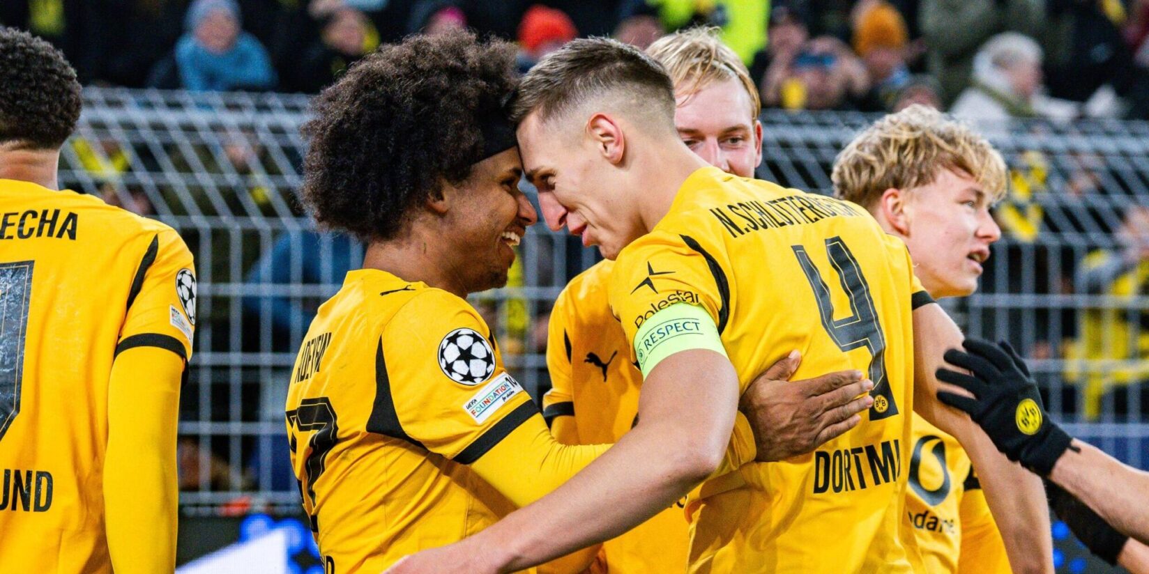 RNBVB's tweet card. Der BVB ist nach dem 4:0 gegen Villarreal wieder in der Champions-League-Spur. Adeyemi wirbelt, Anselmino ist stabil, Nmecha agiert ideenlos. Die Einzelkritik.