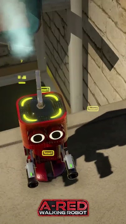 Jack3Sparrago's tweet card. A-RED Walking Robot - Announcement Trailer