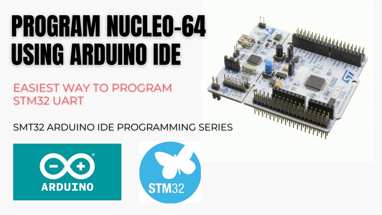 Microco07863988's tweet card. Nucleo-64 Serial Communication Using Arduino IDE | STM32 UART