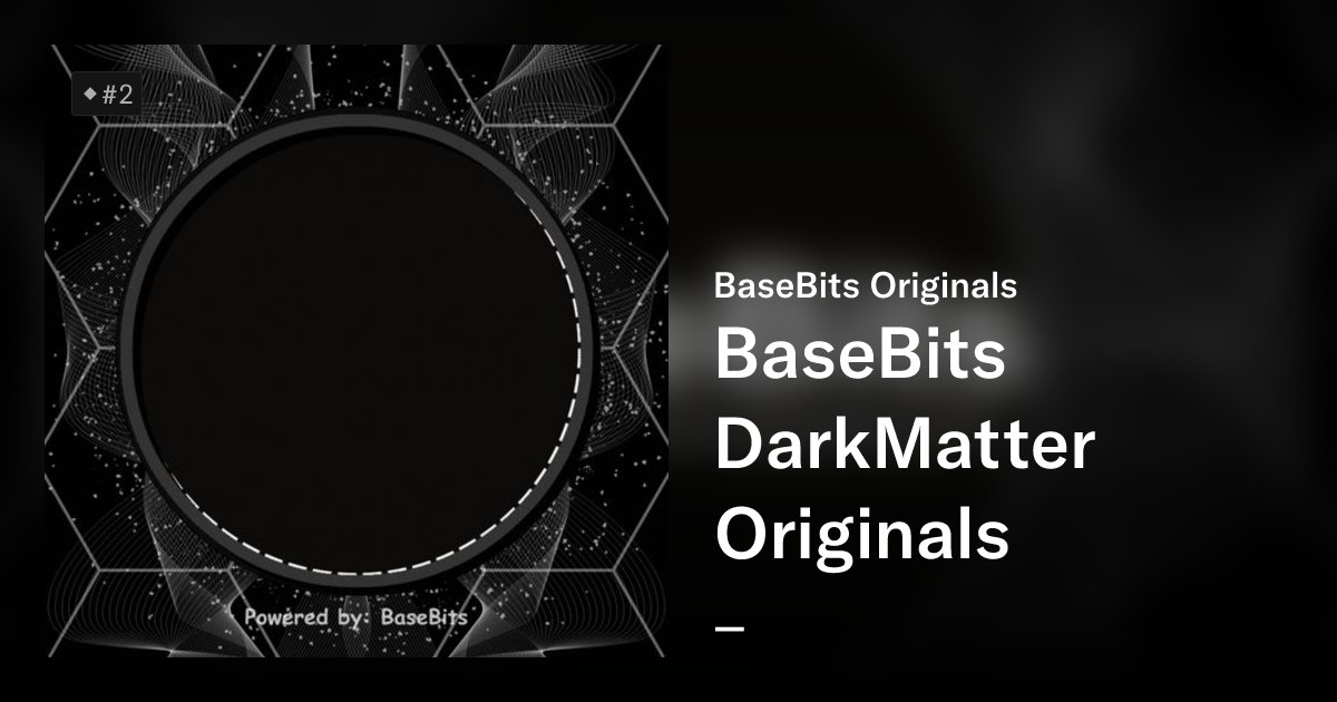 CryptoShop101's tweet card. BaseBits is The First Customizable NFT PFPs on Base Blockchain Powered by: [CryptoShop101](https://opensea.io/cryptoshop101) Show off your unique identity in the Metaverse with a custom BaseBits NFT...