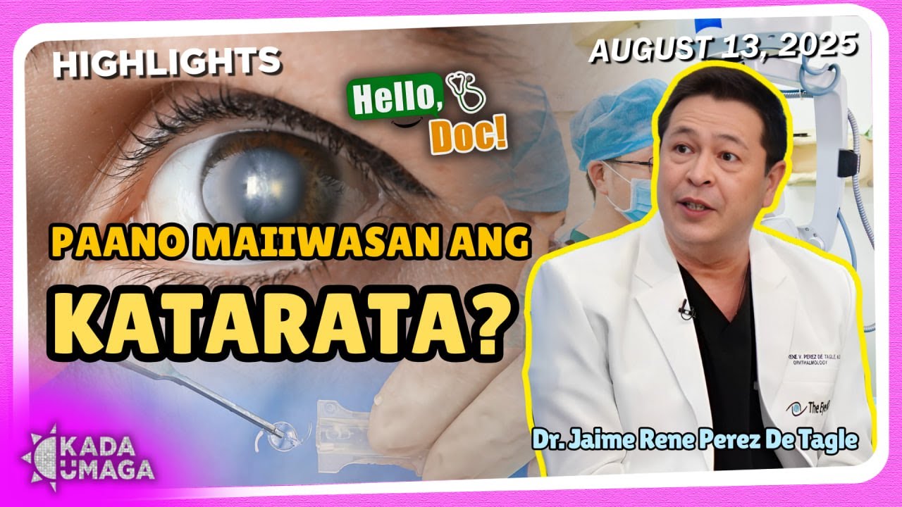 NET25TV's tweet card. Bakit may mga kabataang tinatamaan ng Katarata?