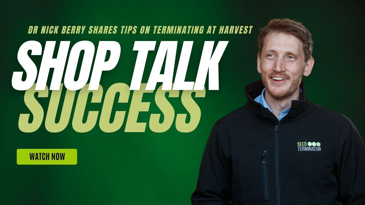 seed_terminator's tweet card. SHOP TALK | Tips for Successful Terminating with Nick Berry