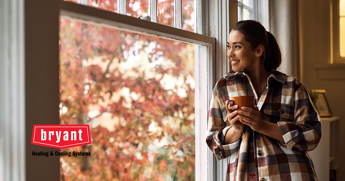 Advhtginc's tweet card. Bryant's advanced heat pumps keep your home cozy and efficient no matter the season. Curious how they compare to ACs and furnaces? Watch now! #BryantPromo 