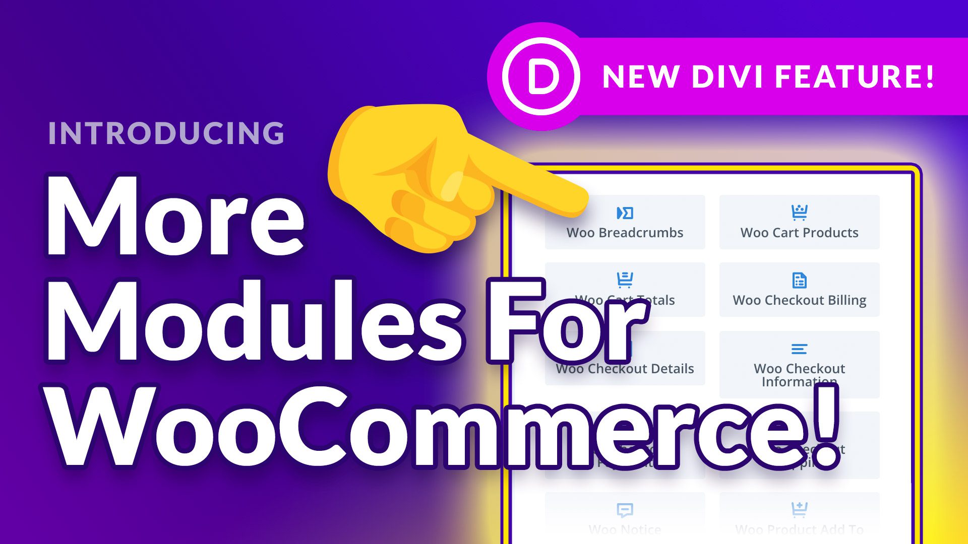 elegantthemes's tweet card. Eight New Divi WooCommerce Modules + Cart & Checkout Customization