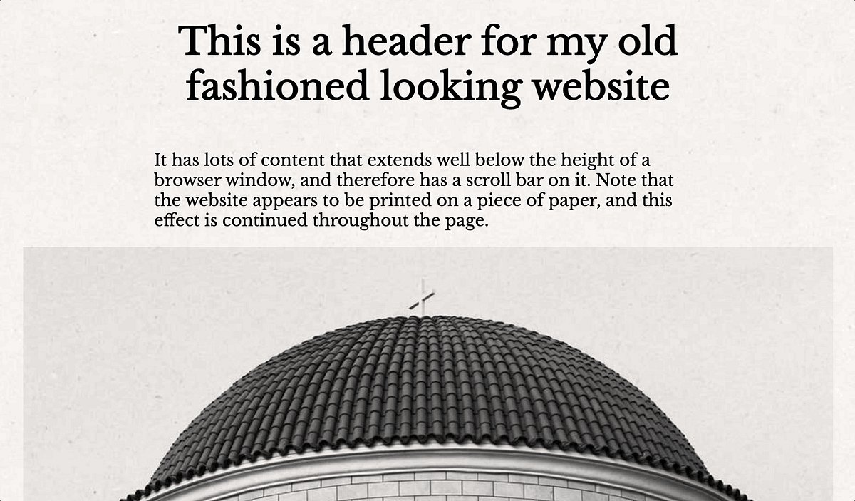 erik_ritter's tweet card. TL;DR: To cover an entire webpage (not screen!) with a texture, add position: relative to the body, add a div at the end of the body with…