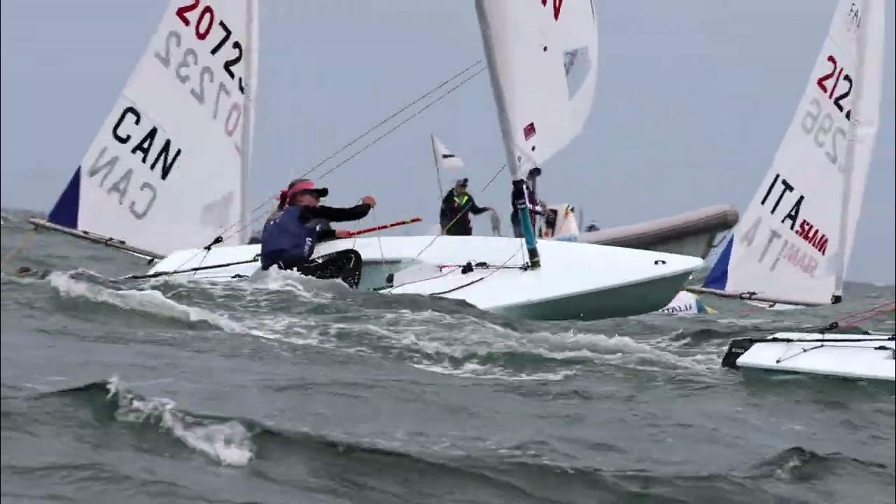 IntLaserClass's tweet card. 2024 ILCA 6 Women's World Championship - Mar del Plata, ARG - Day 1