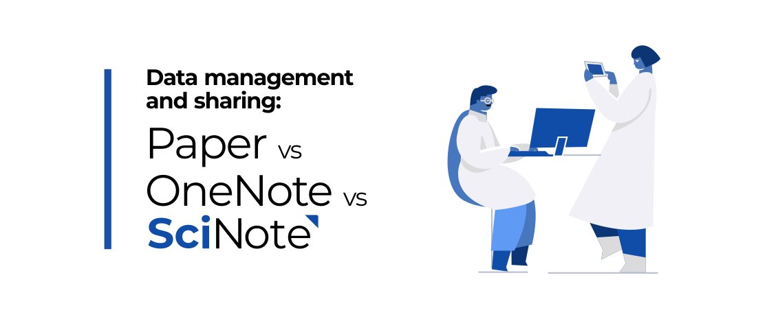 scinoteELN's tweet card. What's the best tool to improve your data management and sharing and comply with the upcoming NIH 2023 policy? See a comparison between 3...