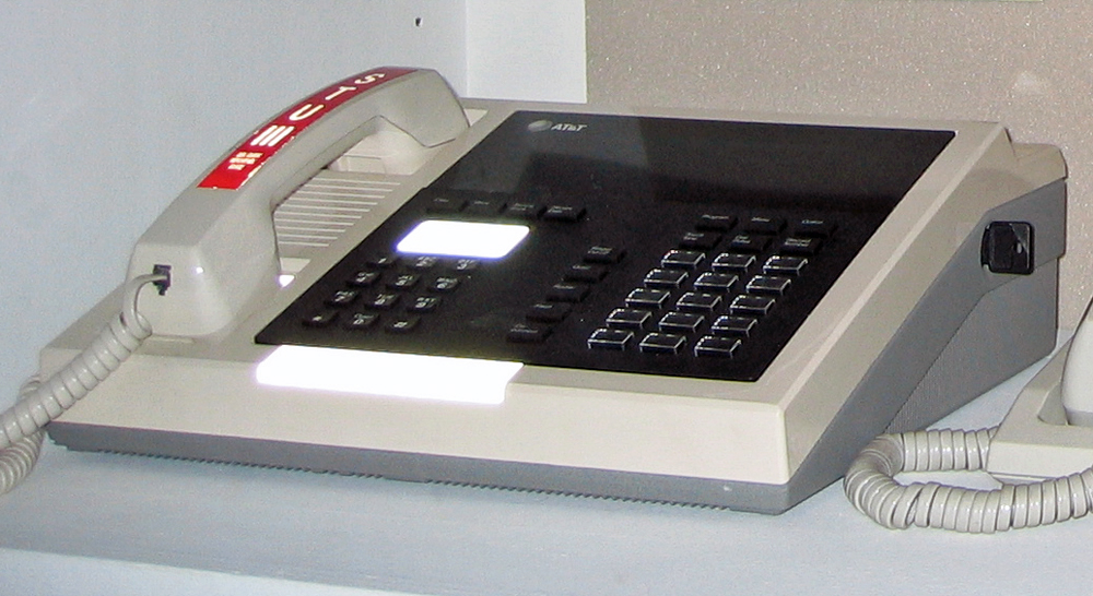 electrospaces's tweet card. AT&T's very rare Security-Plus Telephone