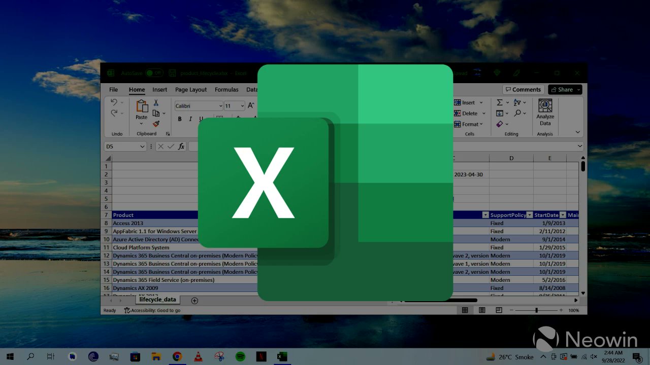 NeowinFeed's tweet card. Microsoft introduced a handful of features in Excel during the past four weeks, some of which may excite certain customers.