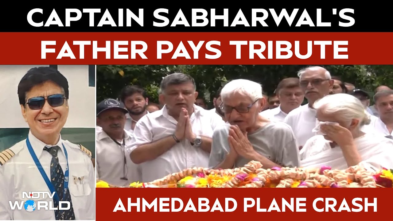 6ESinger157593's tweet card. Ahmedabad Plane Crash LIVE | Captain Sumeet Sabharwal’s Funeral Today...