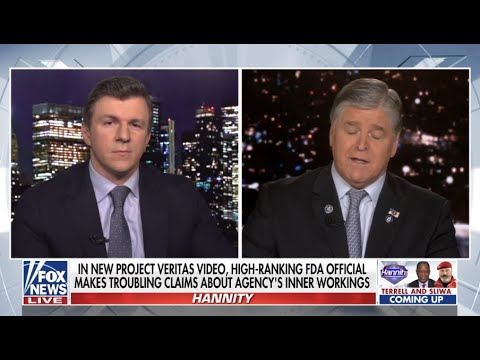 shalomidaho's tweet card. James O'Keefe joins Sean Hannity to discuss new #ExposeFDA bombshell...