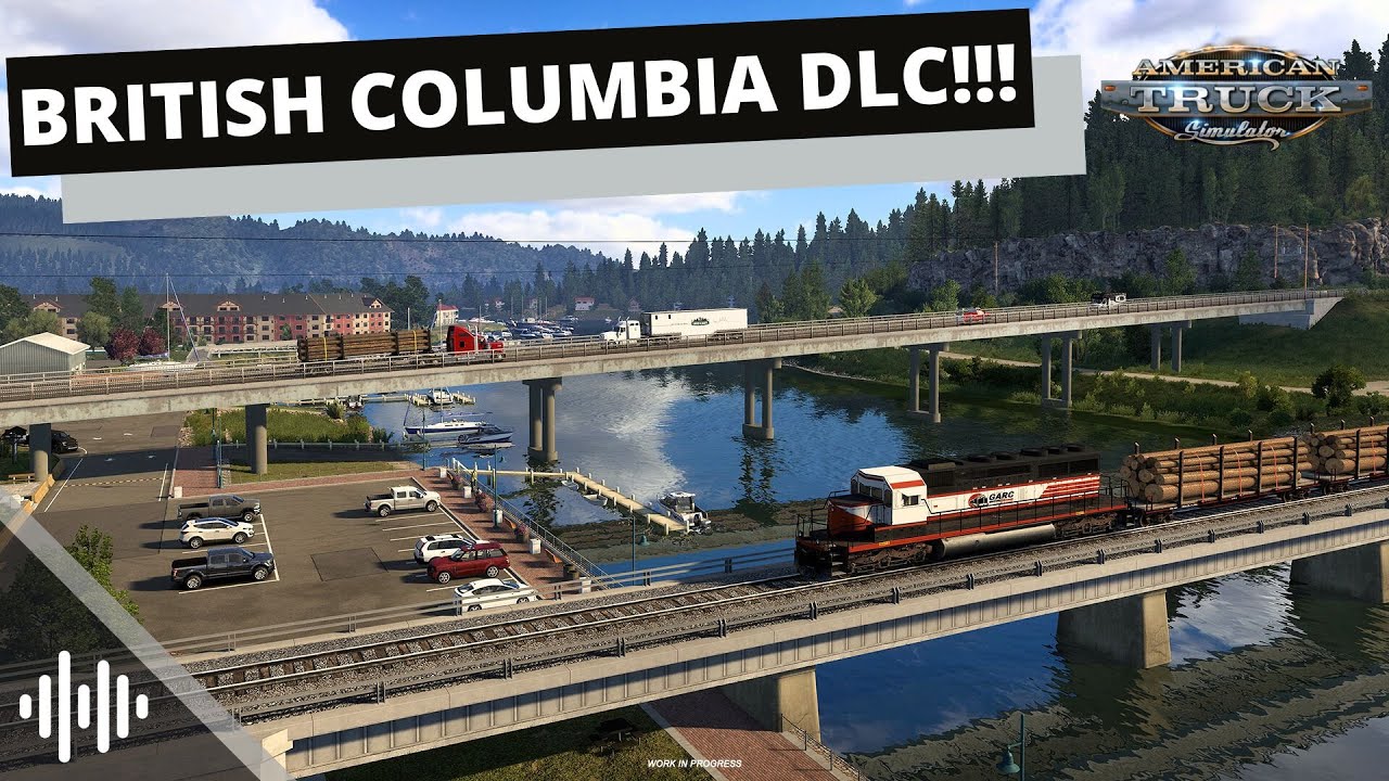 PrimeSimulation's tweet card. BRITISH COLUMBIA DLC CONFIRMED!!! | American Truck Simulator (ATS) |...