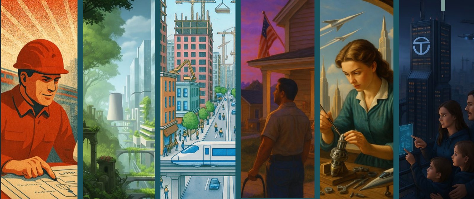 HopkinsCES's tweet card. We will know that abundance has succeeded when there is a proliferation of “abundances,” different governing projects attached to previously existing ideologies, interests, and parties.