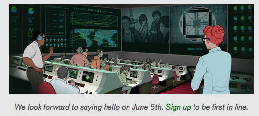 GZMProjects's tweet card. Airtime looks to be finally ready for takeoff, as Sean Parker and Shawn Fanning's stealth video startup just put up a blog stating "We look forward to saying hello on June 5th. Sign up to be first in...