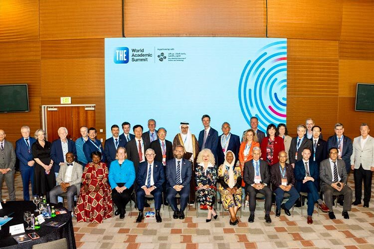 virginiog's tweet card. Durante su participación en el THE World Academic Summit 2025, David Garza, presidente ejecutivo del Grupo Educativo Tec de Monterrey, destaca el papel de las universidades como agentes de cambio y...