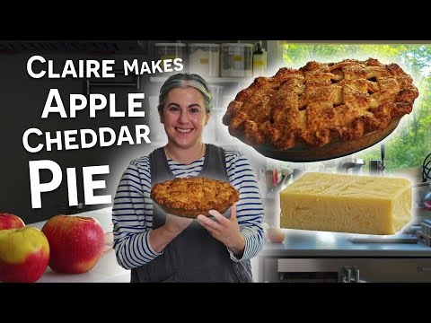 slicekeepr's tweet card. This Apple Cheddar Pie Is the Best Pie You’ll Bake All Fall | Claire...