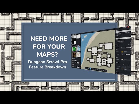 tirandodadosbg's tweet card. 🗺️ Dungeon Scrawl’s Free map-making tools are already powerful, but for anyone looking for more speed, style, or control, Pro might be the answer. 💪 Check out this walkthrough of Pro features, and...