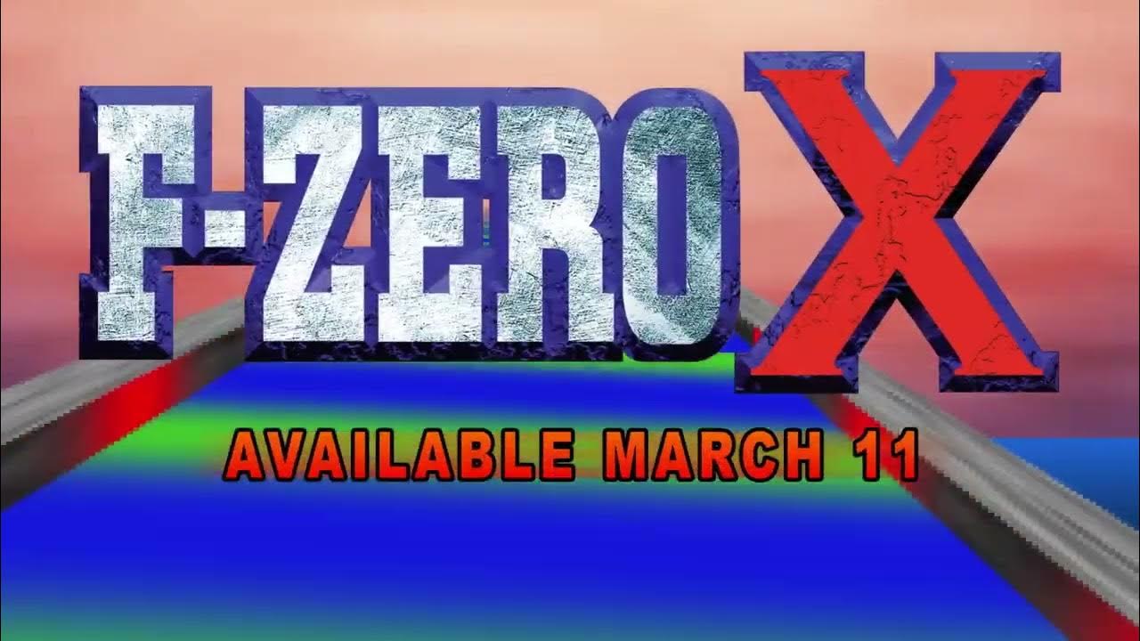 RetroEvery's tweet card. F-Zero X Trailer - Nintendo 64