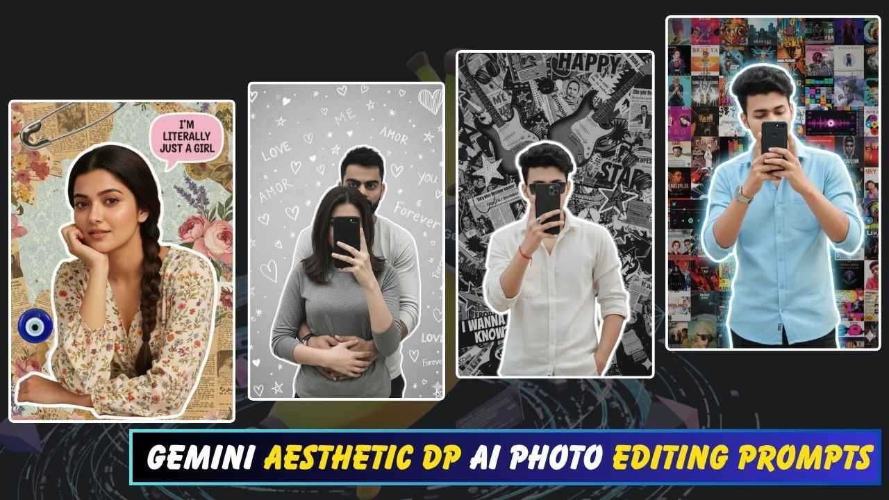 TECHFORU007's tweet card. Gemini Aesthetic DP AI Photo Editing Prompts- An aesthetic DP AI photo is now going viral across social media. It is now trending on Instagram. Many people