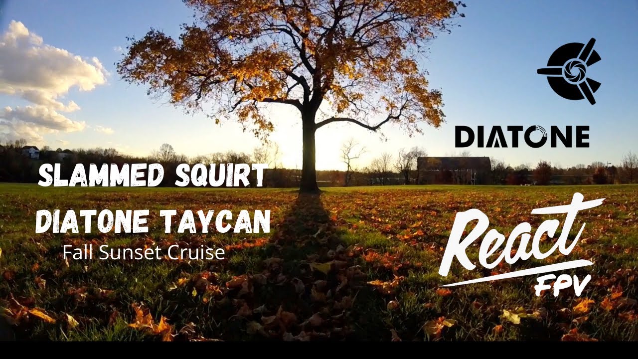 DJReact8's tweet card. Slammed Squirt and Diatone Taycan 4s