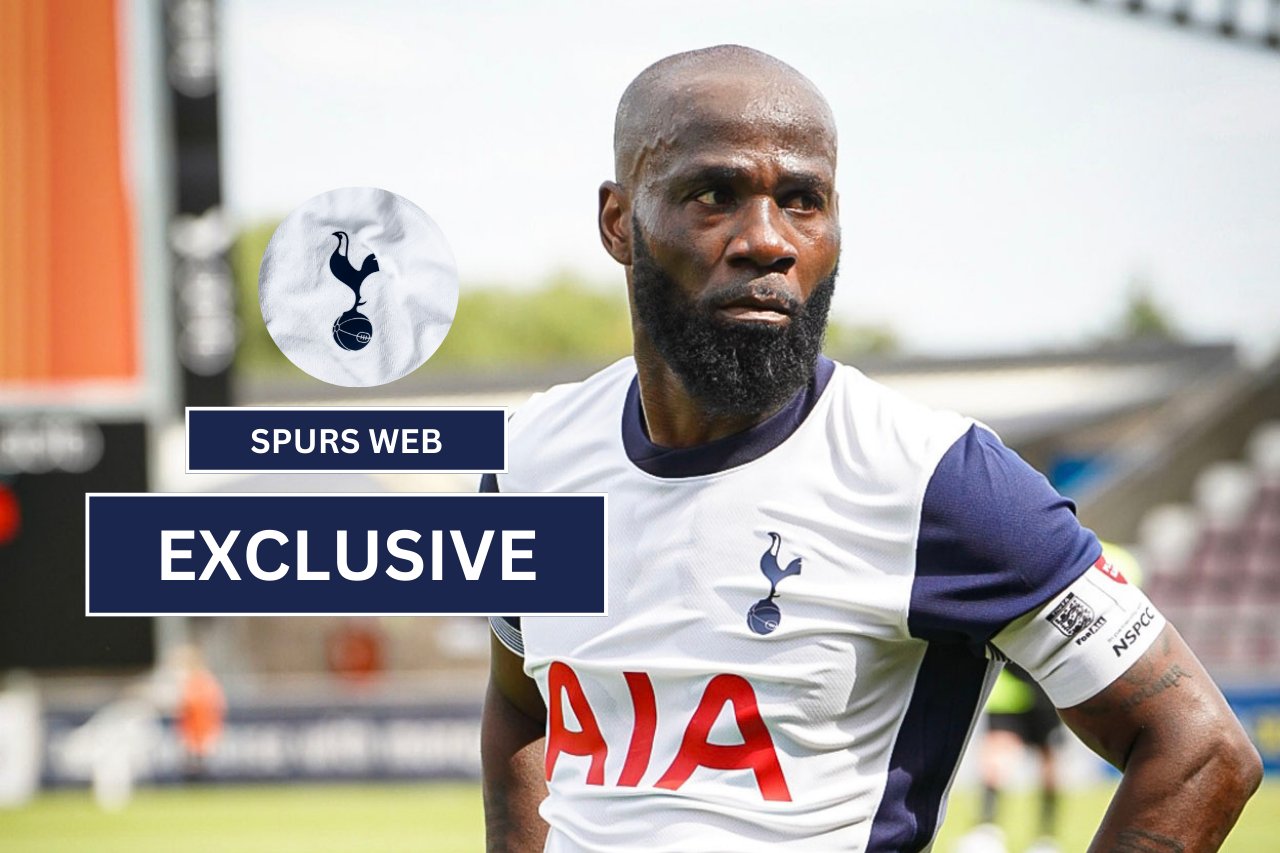 thespursweb's tweet card. Pascal Chimbonda names the Tottenham teammate who was even better than Luka Modric, Gareth Bale, and Dimitar Berbatov in training.