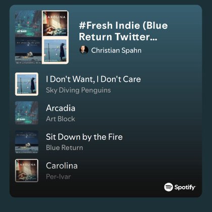 Tweet card summary image