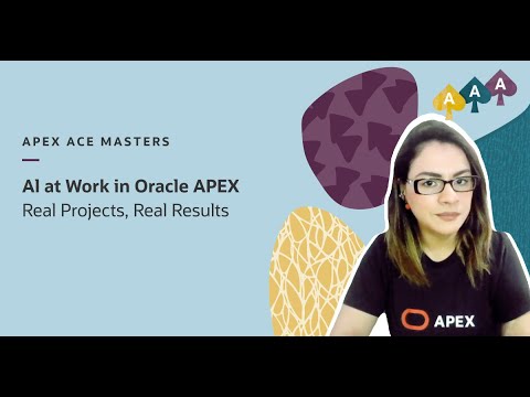 OracleDevs's tweet card. Al at Work in Oracle APEX: Real Projects, Real Results