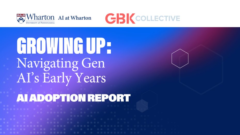 IoTConvergence's tweet card. AI at Wharton is thrilled to have partnered with GBK Collective to produce Growing Up: Navigating Gen AI's Early Years. This is an extensively researched report that provides an in-depth analysis of...