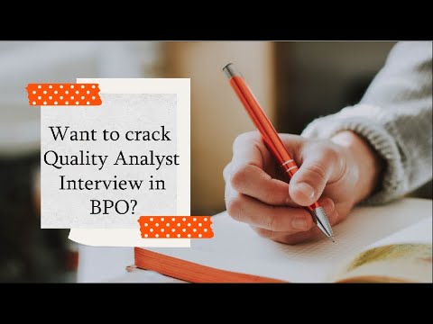 Bpotutorials's tweet card. What is Quality Analyst in BPO ? Part 2