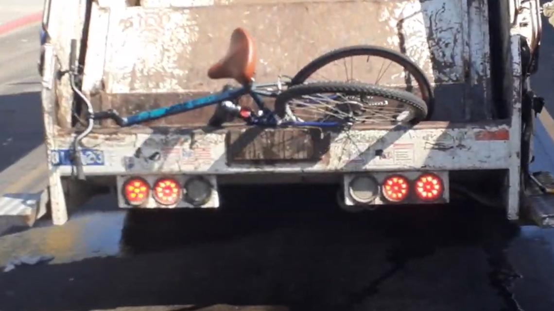 HomelessnessSD's tweet card. Mayor's Office says it is looking into a proposal to impound bikes for 90-days and donate them if no one claims them