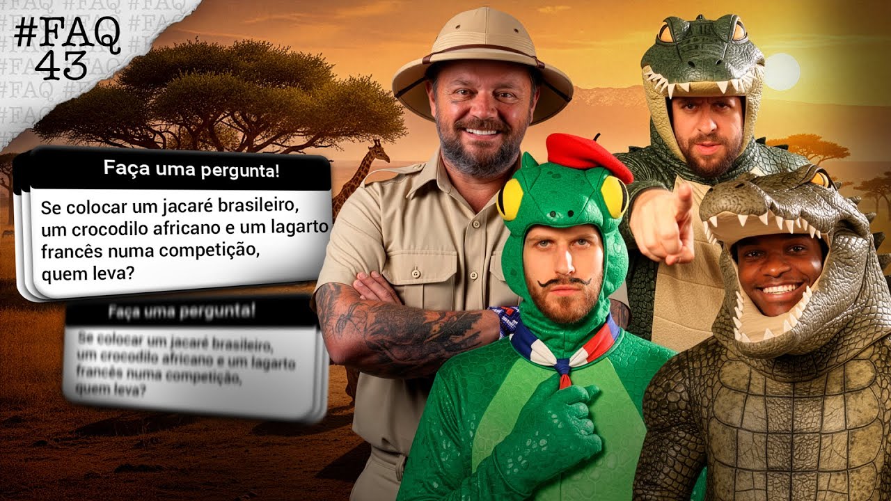 marcos_pmarques's tweet card. #FAQ #43 | NÃO QUEREMOS BRIGA DE ANIMAIS NESSE VÍDEO | #3CONTINENTES