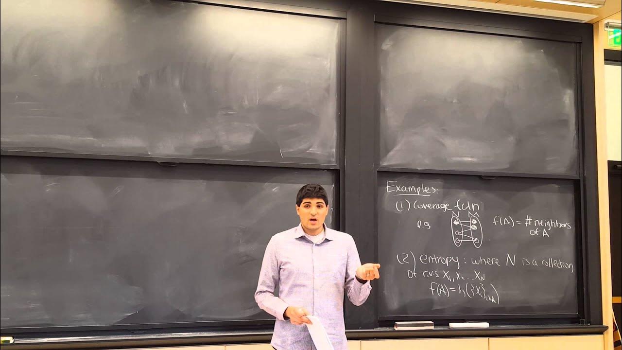 wh1lo's tweet card. MIT 6.854 Spring 2016 Lecture 13: Submodular Functions