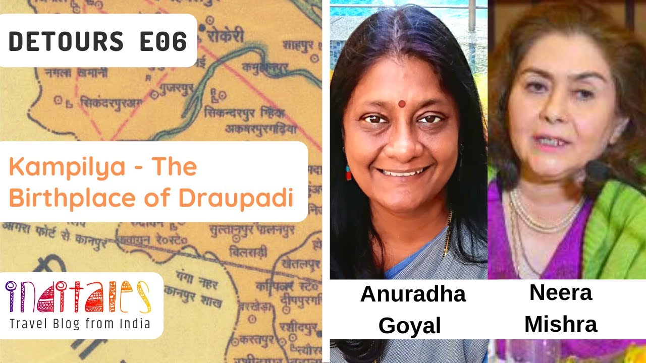 anuradhagoyal's tweet card. Kampilya - The Birthplace of Draupadi with Neera Misra