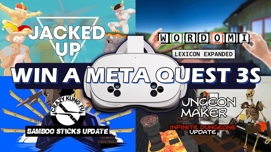 fieldof_vision's tweet card. 🚨 Field of Vision Competition! 🚨 Join our Field of Vision contest for a chance to win amazing prizes! 🎁 Prizes: 🥇 1st Place: Meta Quest 3S Headset + Field of Vision Game Key Bundle 🏆5 x Runners...