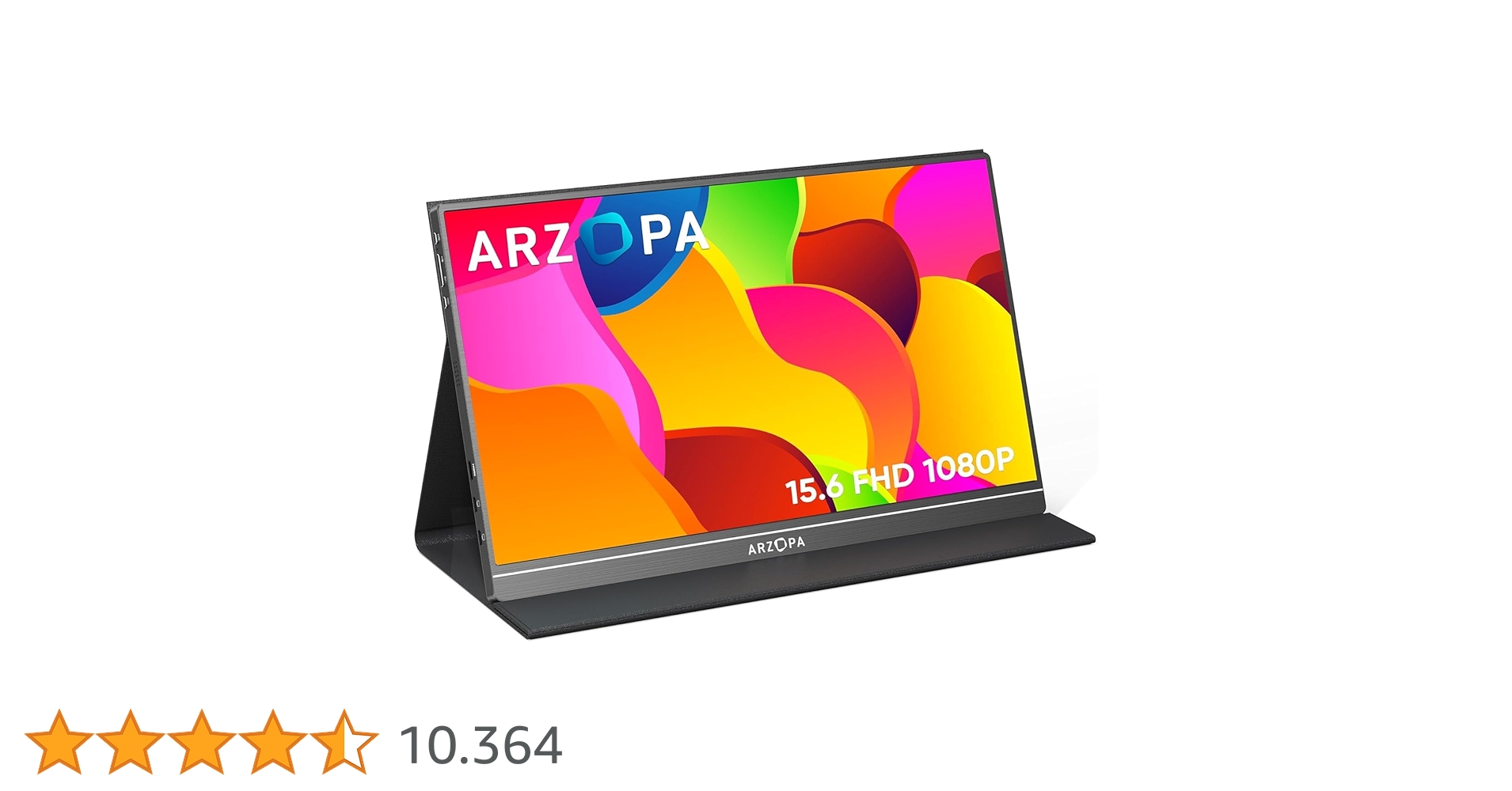 fmoliveira1931's tweet card. Monitor portátil ARZOPA, monitor de laptop FHD 15,6'' 1080P USB C HDMI, tela de computador HDR Eye Care, tela externa com capa inteligente para Mac Phone Xbox PS5-S1 Table