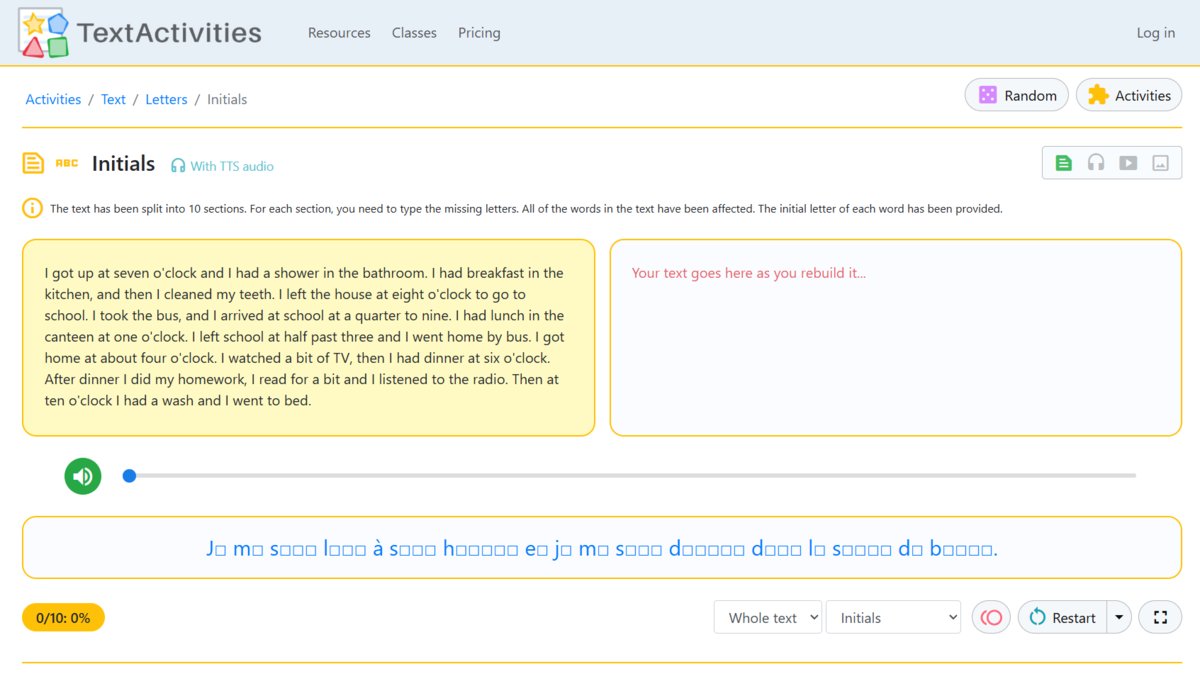 TextActivities's tweet card. For language teachers aiming to elevate students’ proficiency, combining dictation with translation into the target language (L2) offers a dynamic, dual-prompt approach. Students receive a written...
