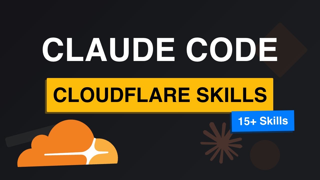 BuildAtScale's tweet card. Faster Cloudflare Development with These Claude Skills