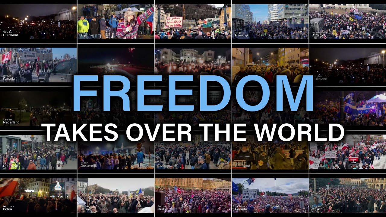 Missbitstacker's tweet card. Protests All Over The World