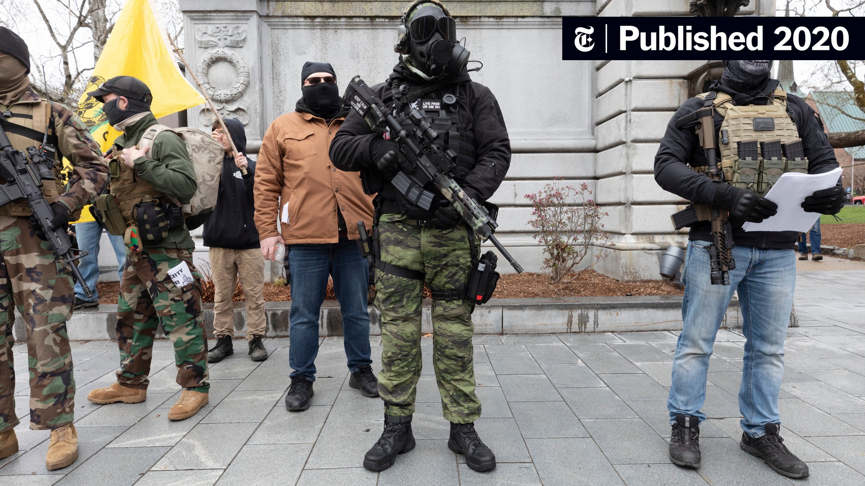 techbytes_gkr's tweet card. The social network said it was designating the antigovernment movement as a dangerous organization.