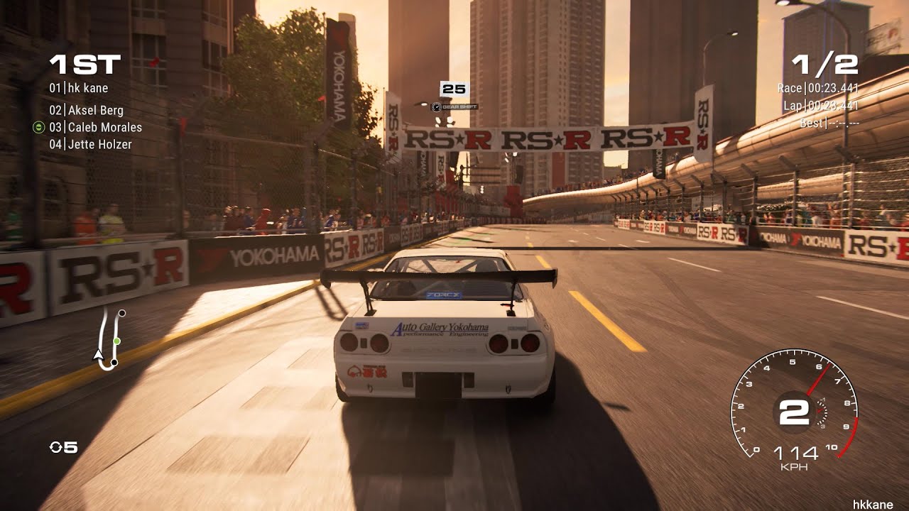 hkkaneGAME12's tweet card. GRID (2019) Career Mode PC Gameplay P.62